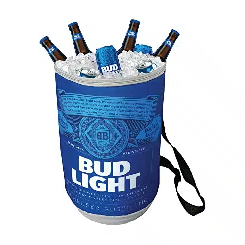 Bud Light Can Cooler Bag With Bluetooth Speakers