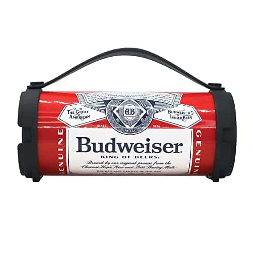 Budweiser Bluetooth Speaker Bazooka Speaker Portable Wireless Speaker With Rechargeable Battery Ideal For Indoor And Outdoor Activities Loud And Bass Audio Sound Easy To Carry