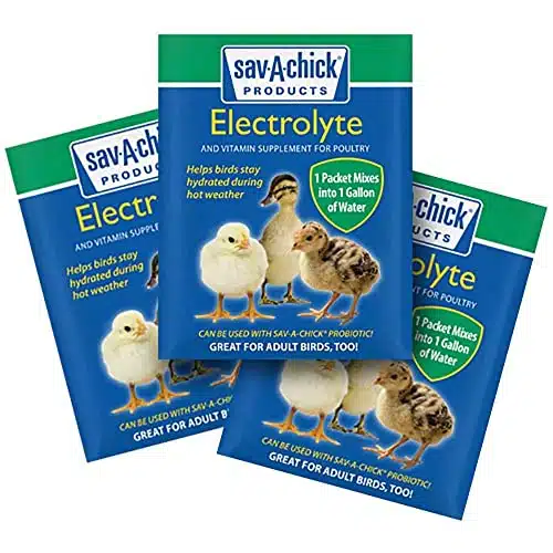 Sav A Chick Pack Of Electrolyte And Vitamin Supplement Strip For Poultry , Birds, Chickens, Ducks, Turkeys