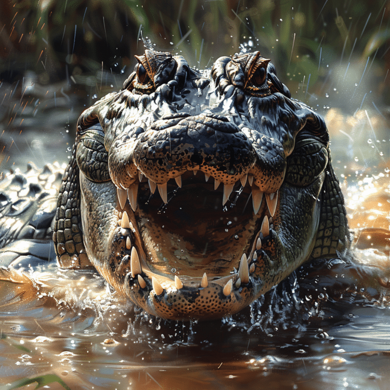 alligator attack