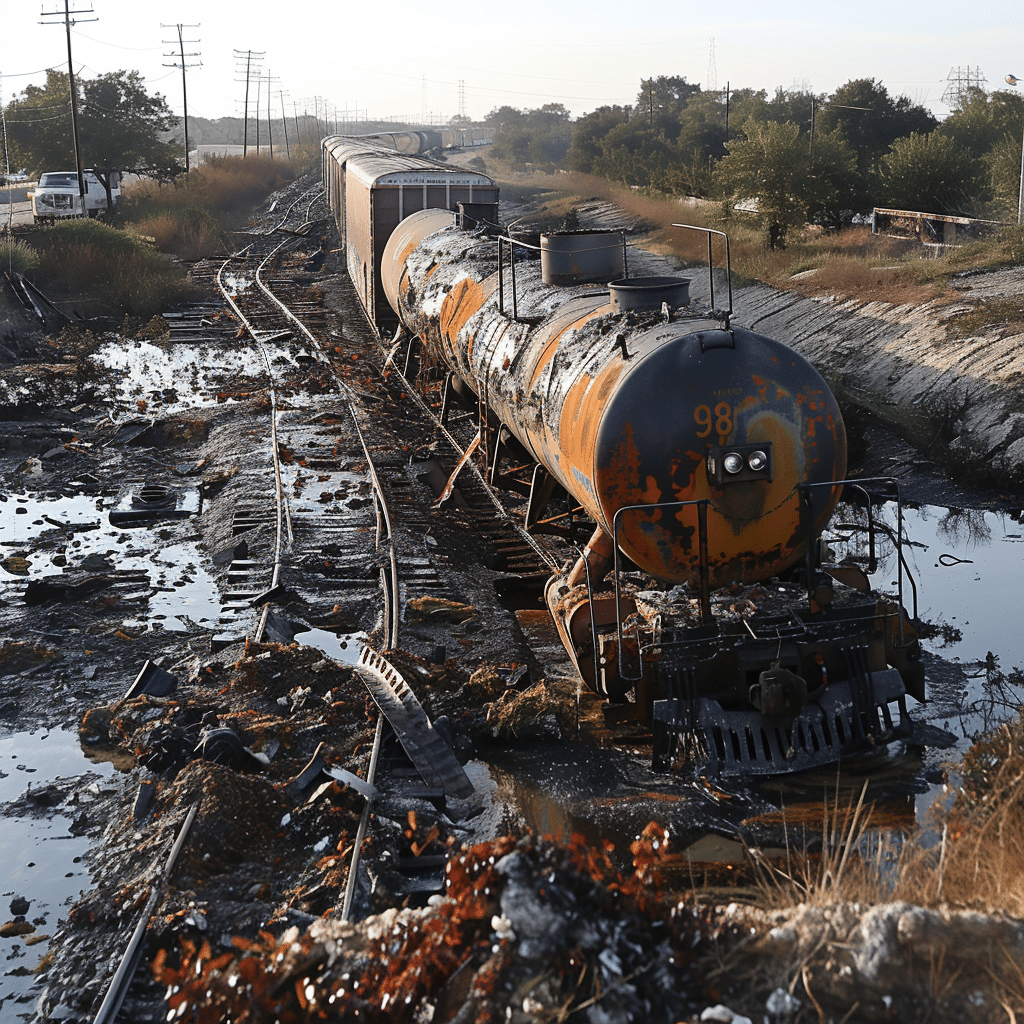 train derailment texas