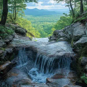 glassmine falls overlook