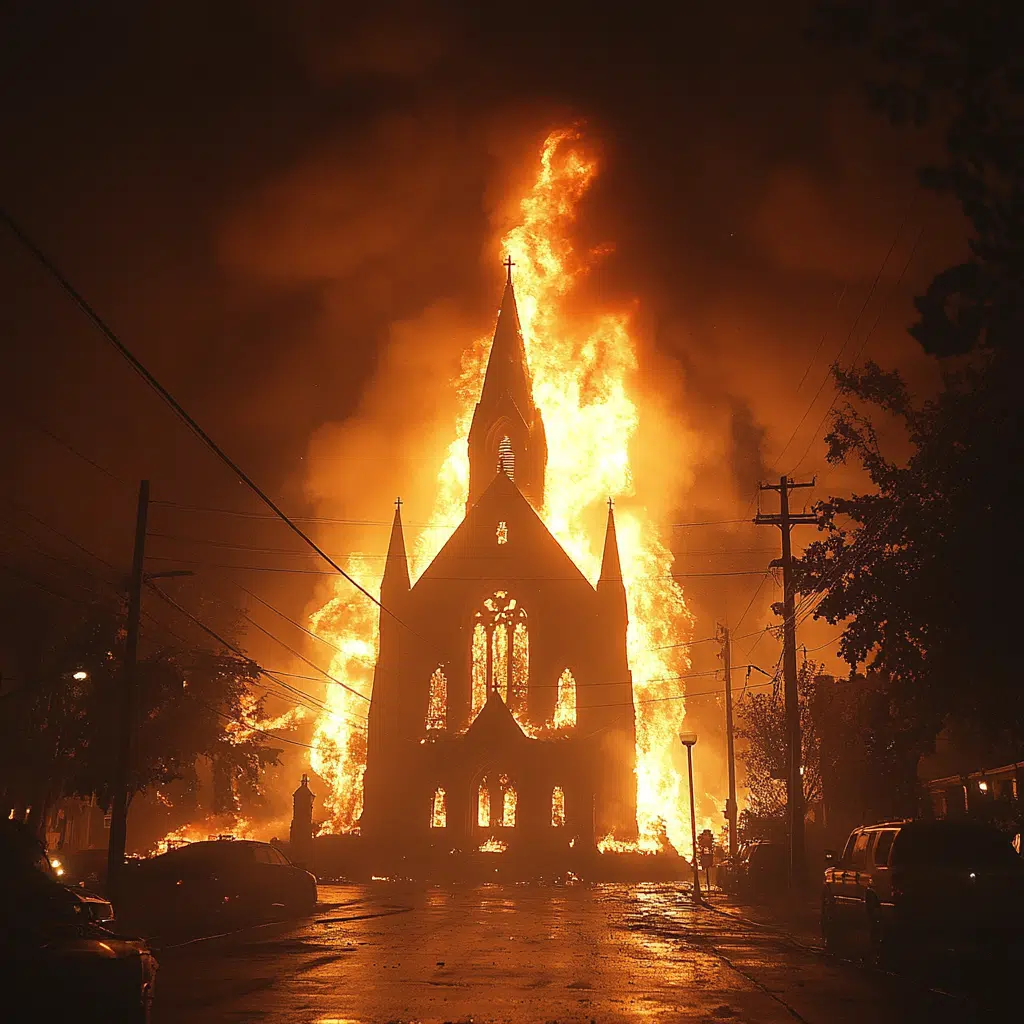 church fire downtown portland oregon