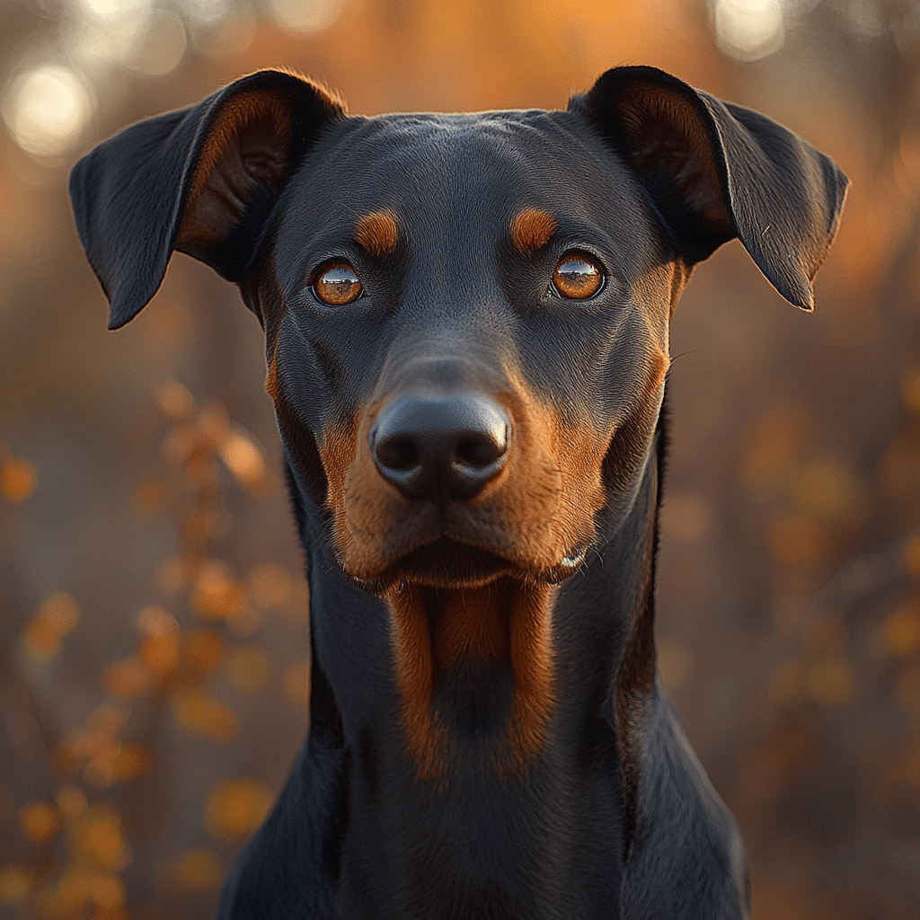 floppy ears doberman