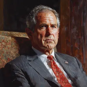 george w bush paintings