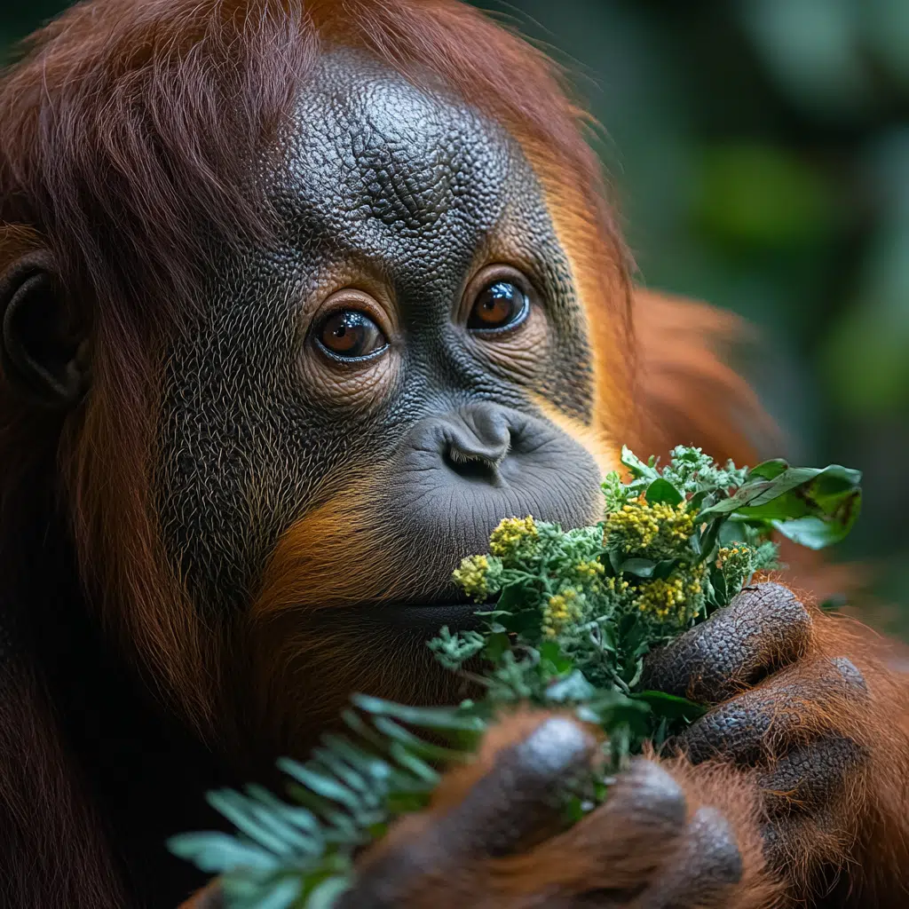 orangutan medicinal plant