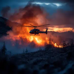 firefighting helicopter crashes