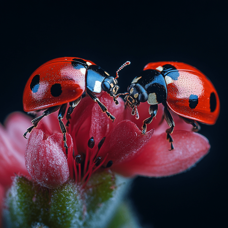 do ladybugs bite