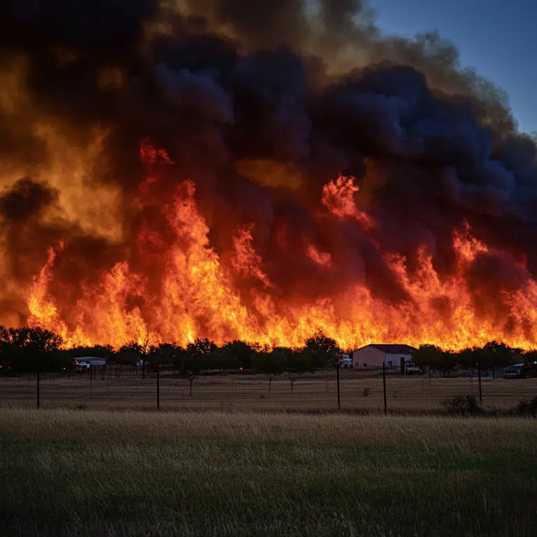 fires in texas